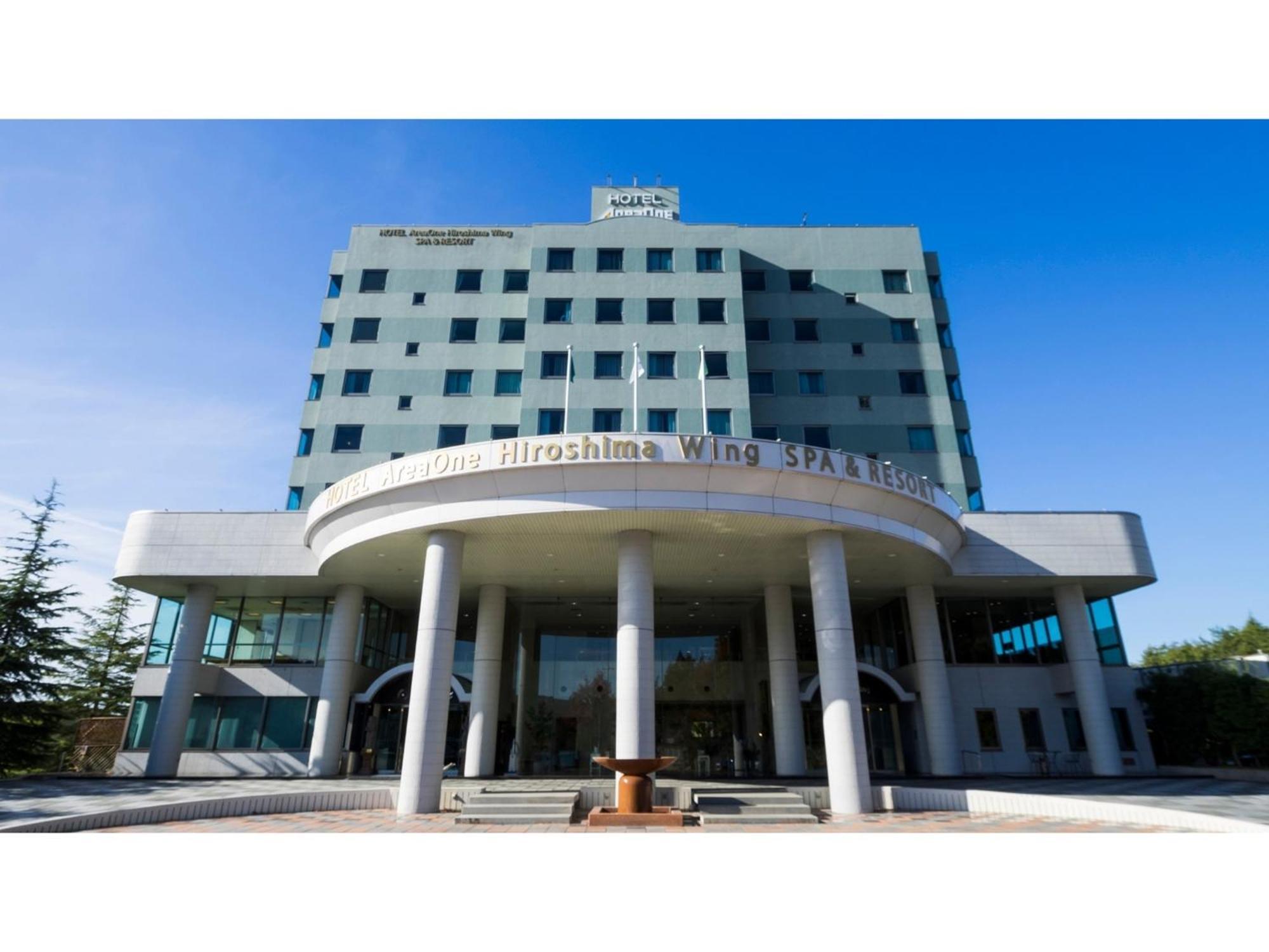 Hotel Areaone Hiroshima Wing - Vacation Stay 62250V Higashihiroshima Exterior photo
